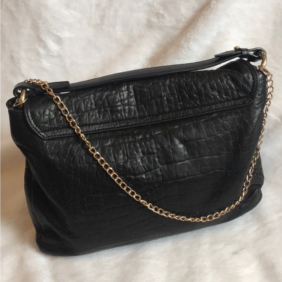 Furla Guggenheim Croc-Embossed Shoulder Bag, Crossbody, Handbag, Clutch - Picture 6 of 13